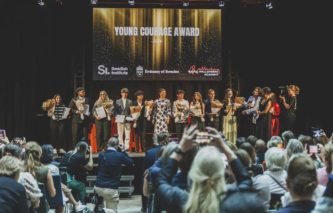 Prize ceremony in Stockholm