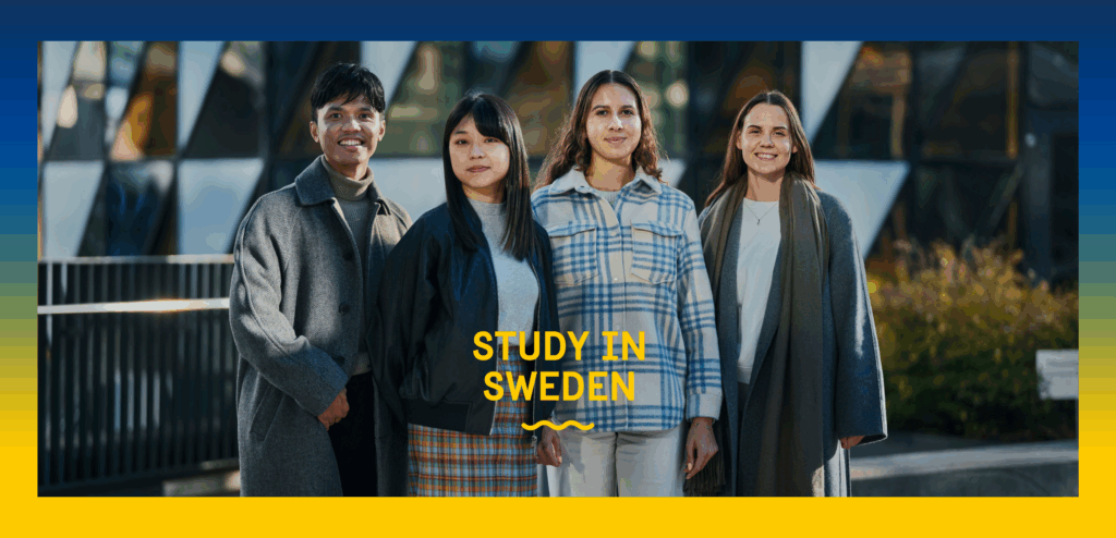 International students in Sweden.