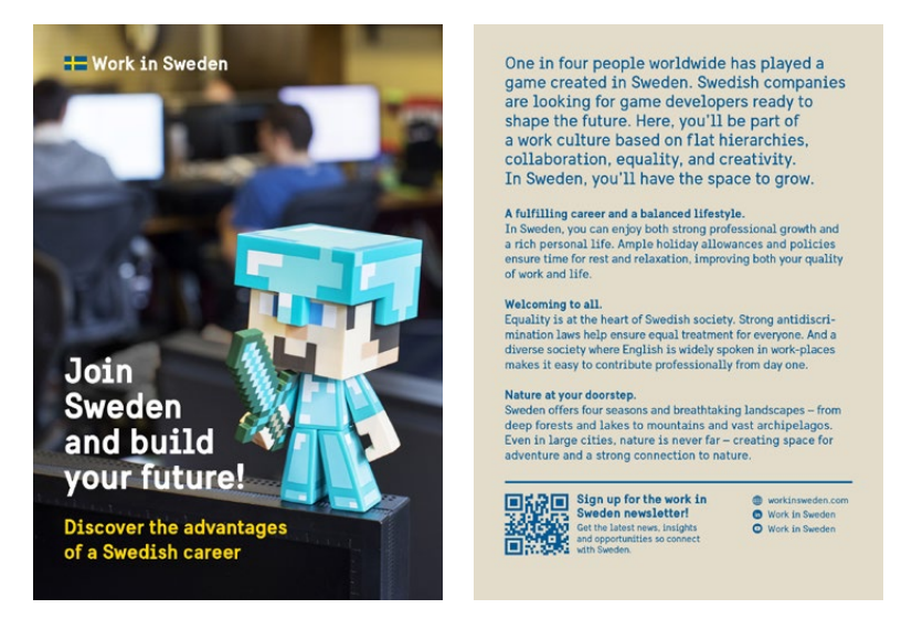 Join Sweden and build your future! Discover the advantages of a Swedish career. 